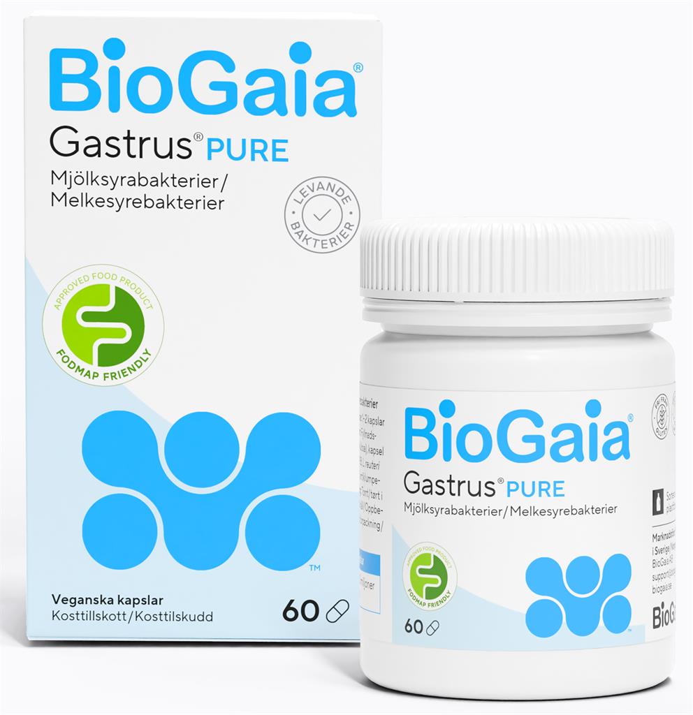 Bild på BioGaia Gastrus PURE, 60 st