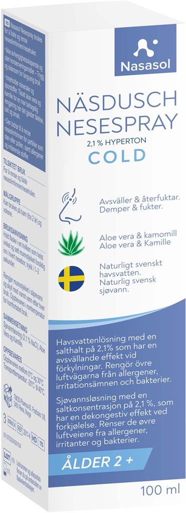 Bild på Nasasol Cold Näsdusch, 100 ml