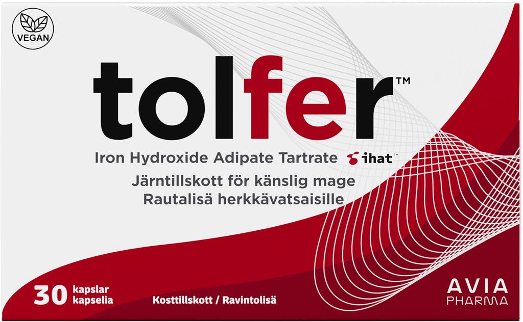 Bild på Tolfer järn 30 mg, 30 st