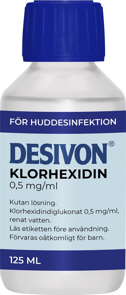 Bild på Desivon Klorhexidin 0,5mg/ml, 125 ml