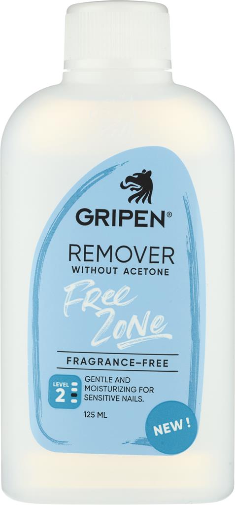 Bild på Gripen Remover Without Acetone Free Zone, 125 ml