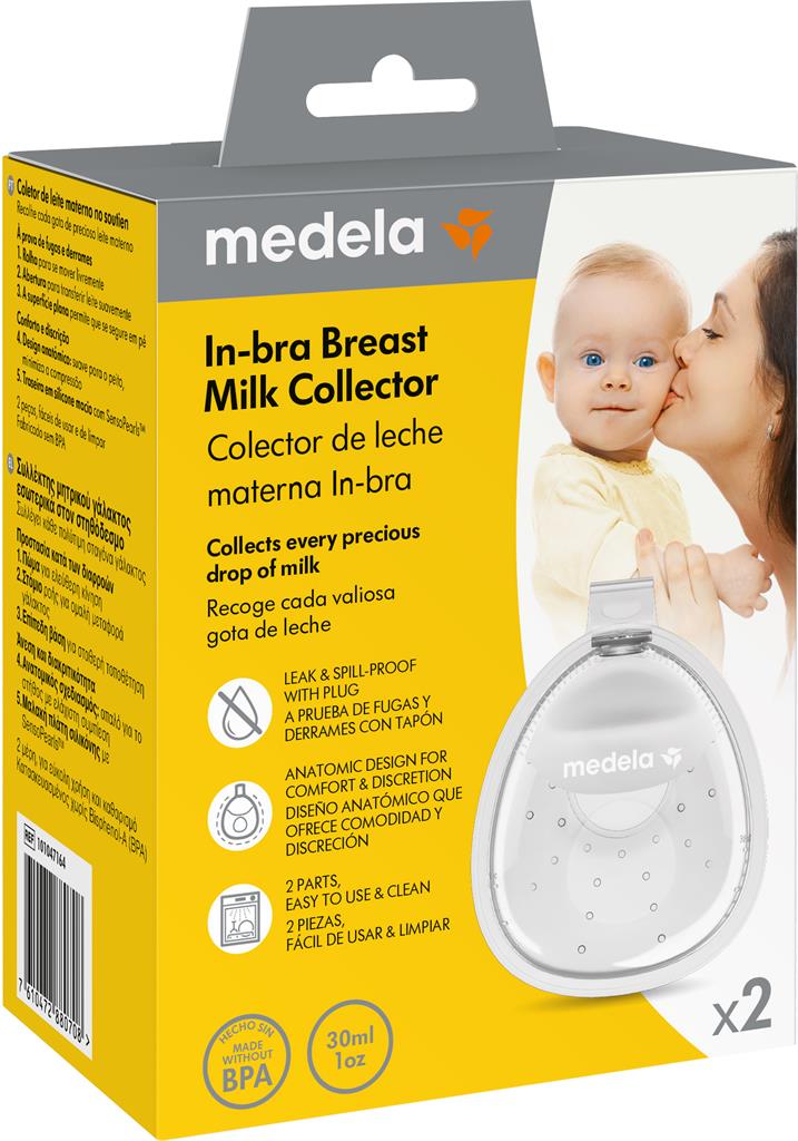 Bild på Medela In-bra bröstmjölksuppsamlare, 2 st