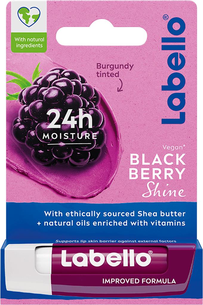 Bild på LABELLO Blackberry Shine Lip Balm, 4,8 g