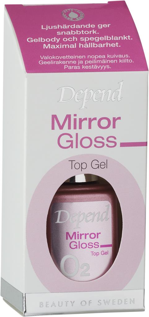 Bild på Depend (Hybrid Speed Glossy) Top Gel, 1 st