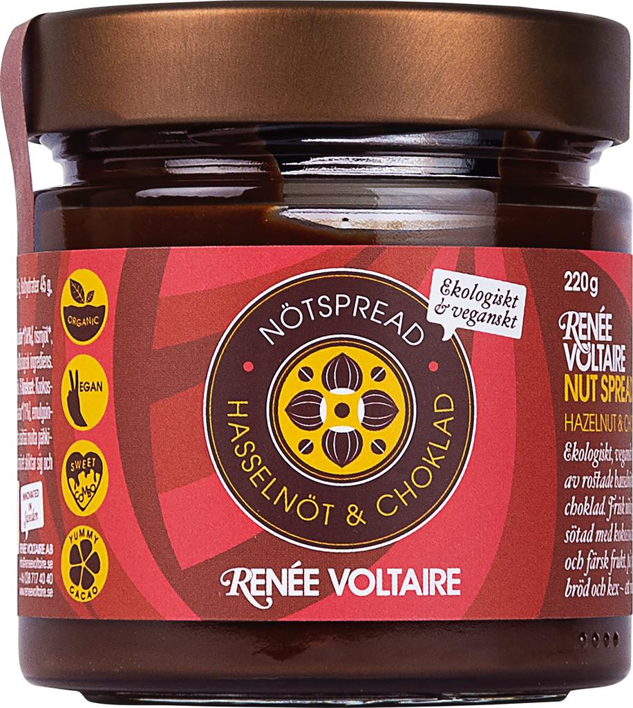 Bild på Renée Voltaire Nötspread Hasselnöt & Choklad, 220 g