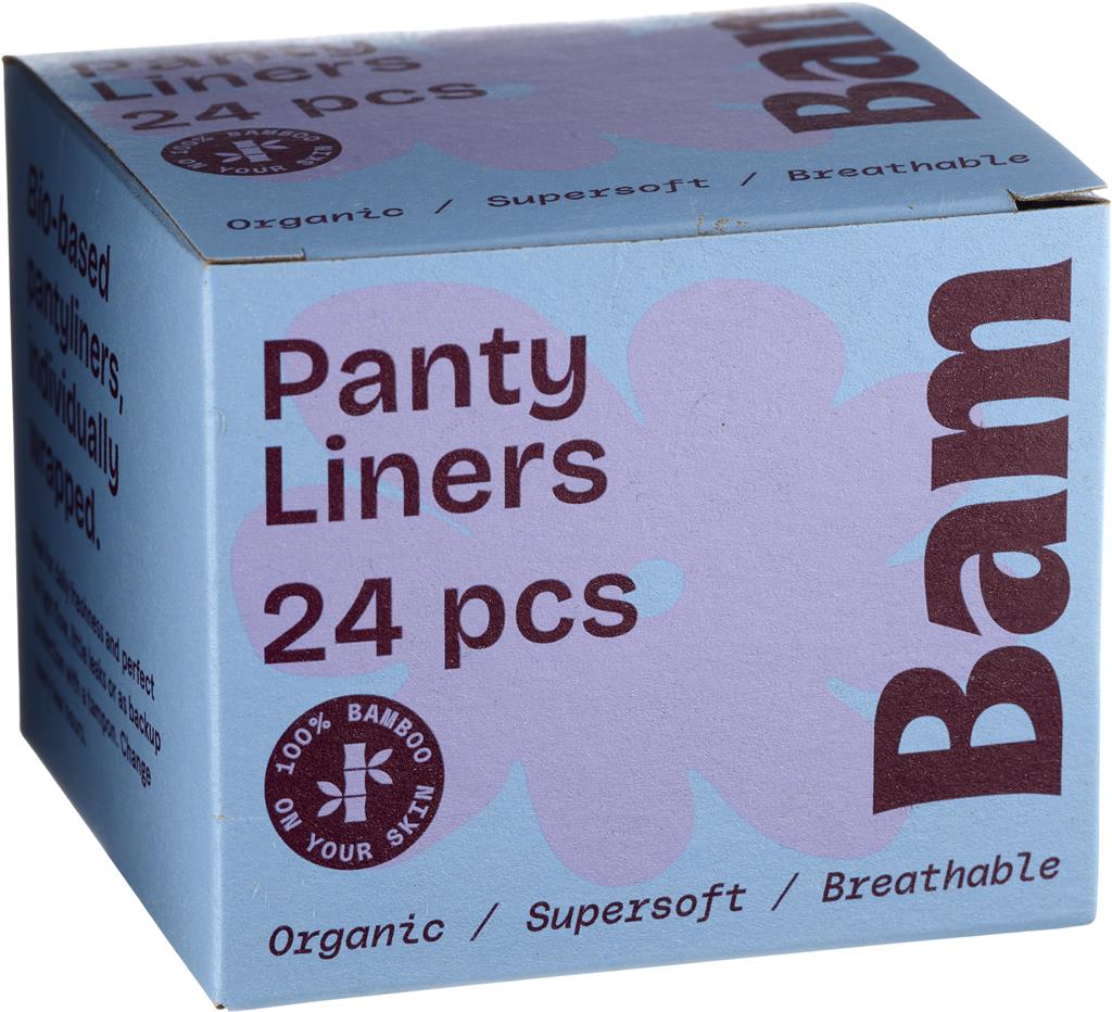 Bild på BAM Organic Bamboo Liners, 24 st