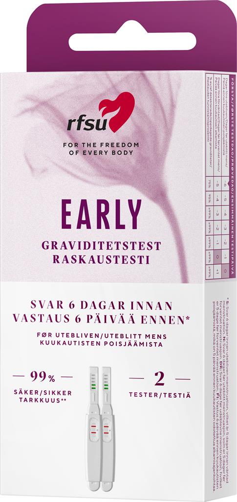 Bild på RFSU Graviditetstest Early, 2 st