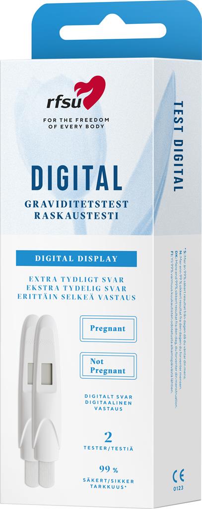 Bild på RFSU Digitalt Graviditetstest, 2 st