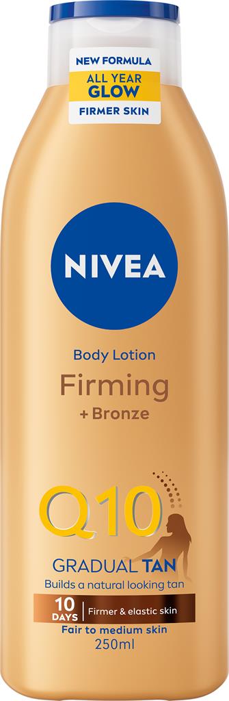 Bild på NIVEA Q10 Gradual Tan Firming Body Lotion, 250 ml