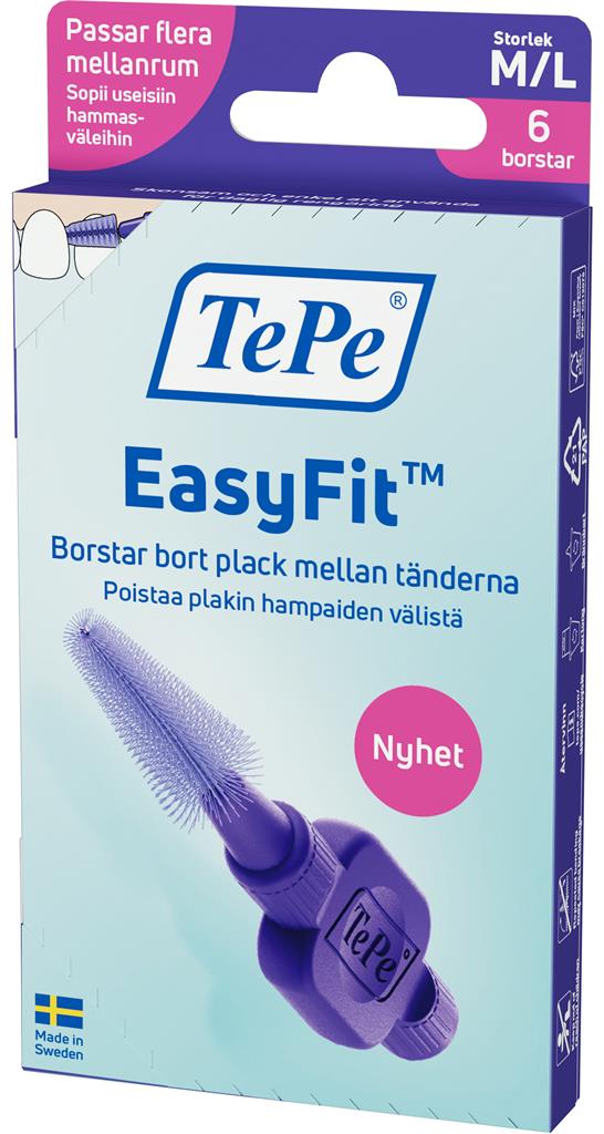 Bild på TePe EasyFit M/L, 6 st