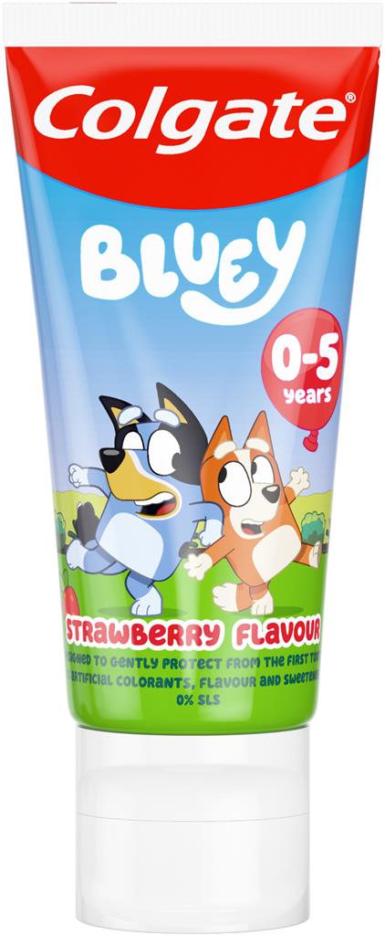 Bild på Colgate Tandkräm Kids Bluey 0-5, 50 ml