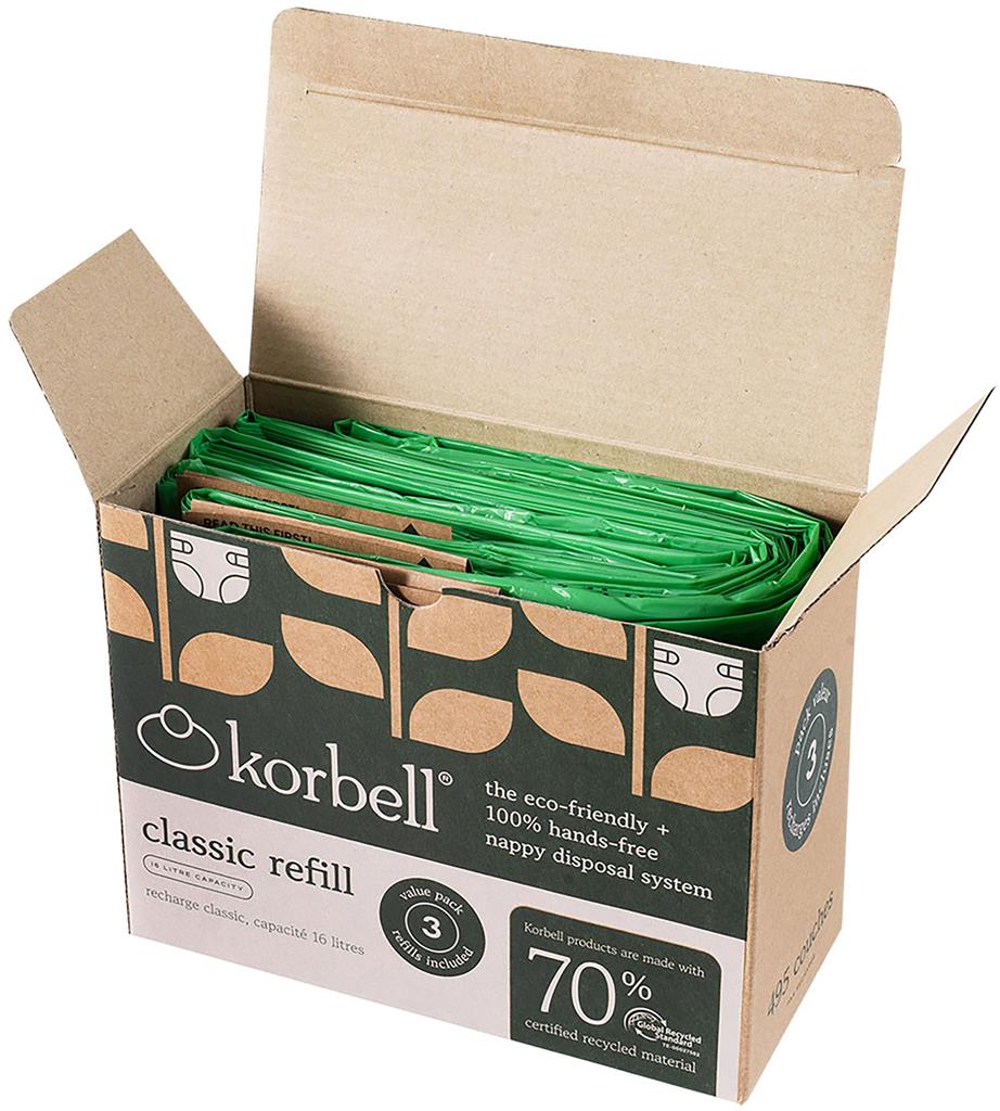 Bild på Korbell Classic Refill, 3 st