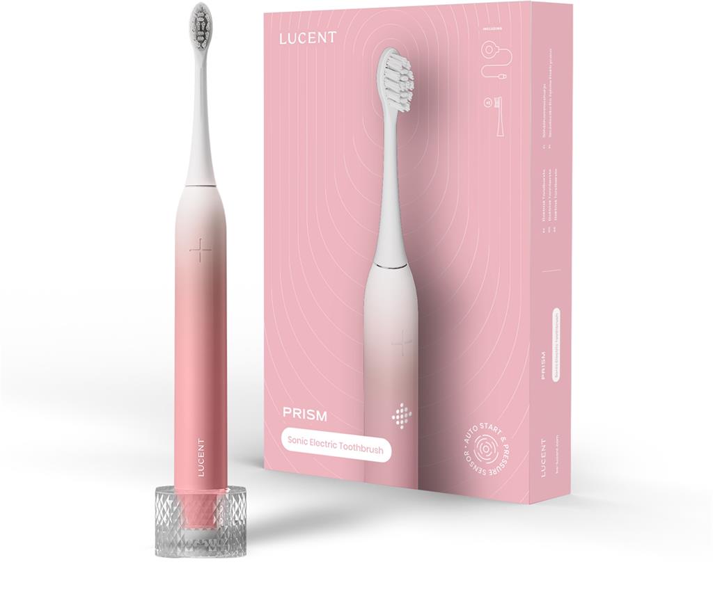 Bild på Be Lucent Prism Sonic Toothbrush Pink Bloss, 1 st