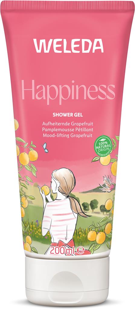 Bild på Weleda Happiness Shower Gel Grapefruit, 200 ml