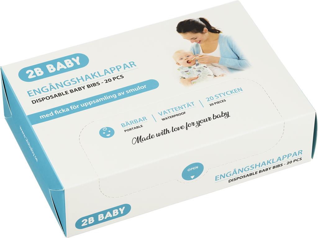 Bild på 2B Baby Haklapp, 20 st