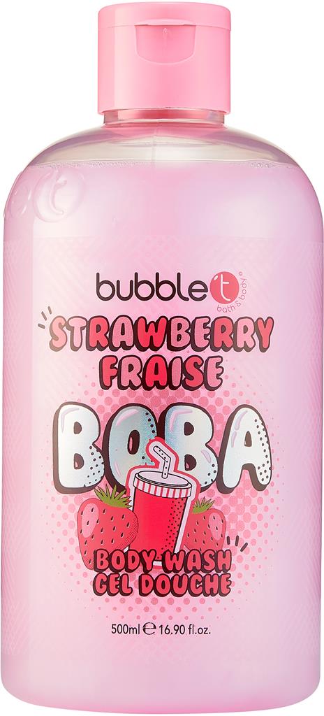 Bild på BubbleT Boba Strawberry Body Wash, 500 ml