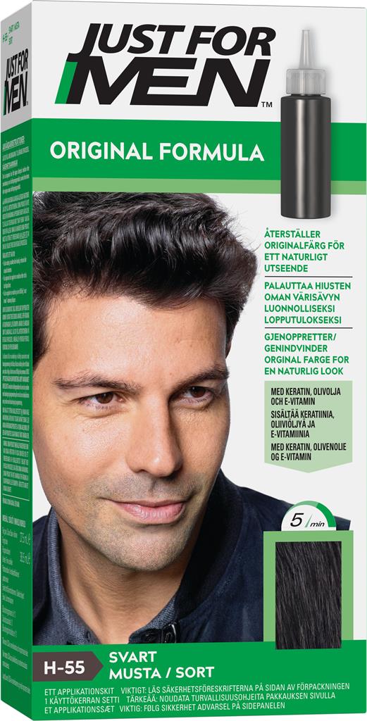Bild på Just for men Svart, 1 st