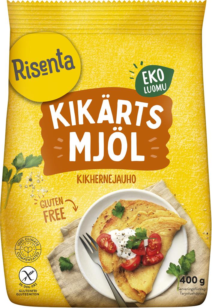 Bild på Risenta Kikärtsmjöl Eko, 400 g