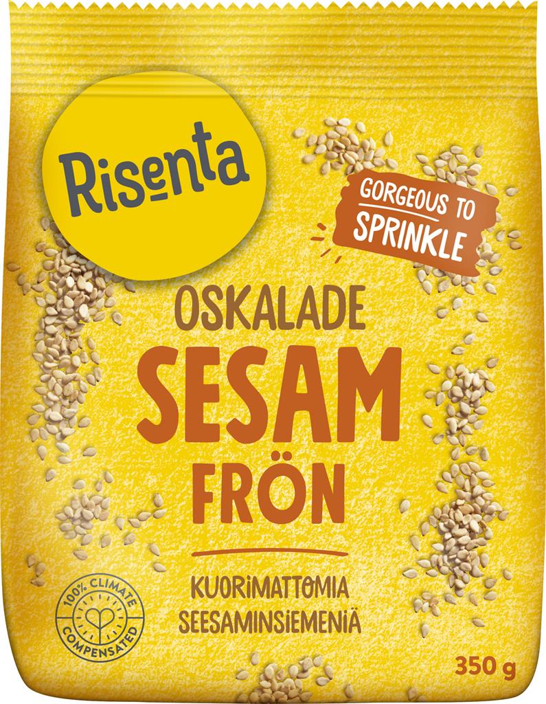 Bild på Risenta Sesamfrön Oskalade, 350 g