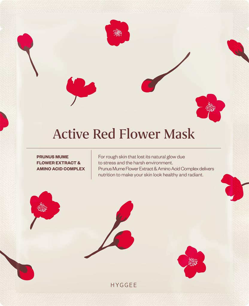 Bild på Hyggee Active Red Flower Mask, 35 ml