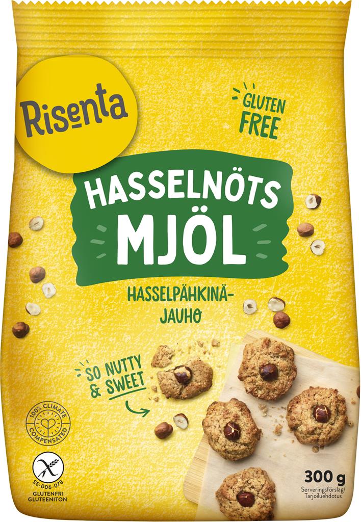 Bild på Risenta Hasselnötmjöl, 300 g
