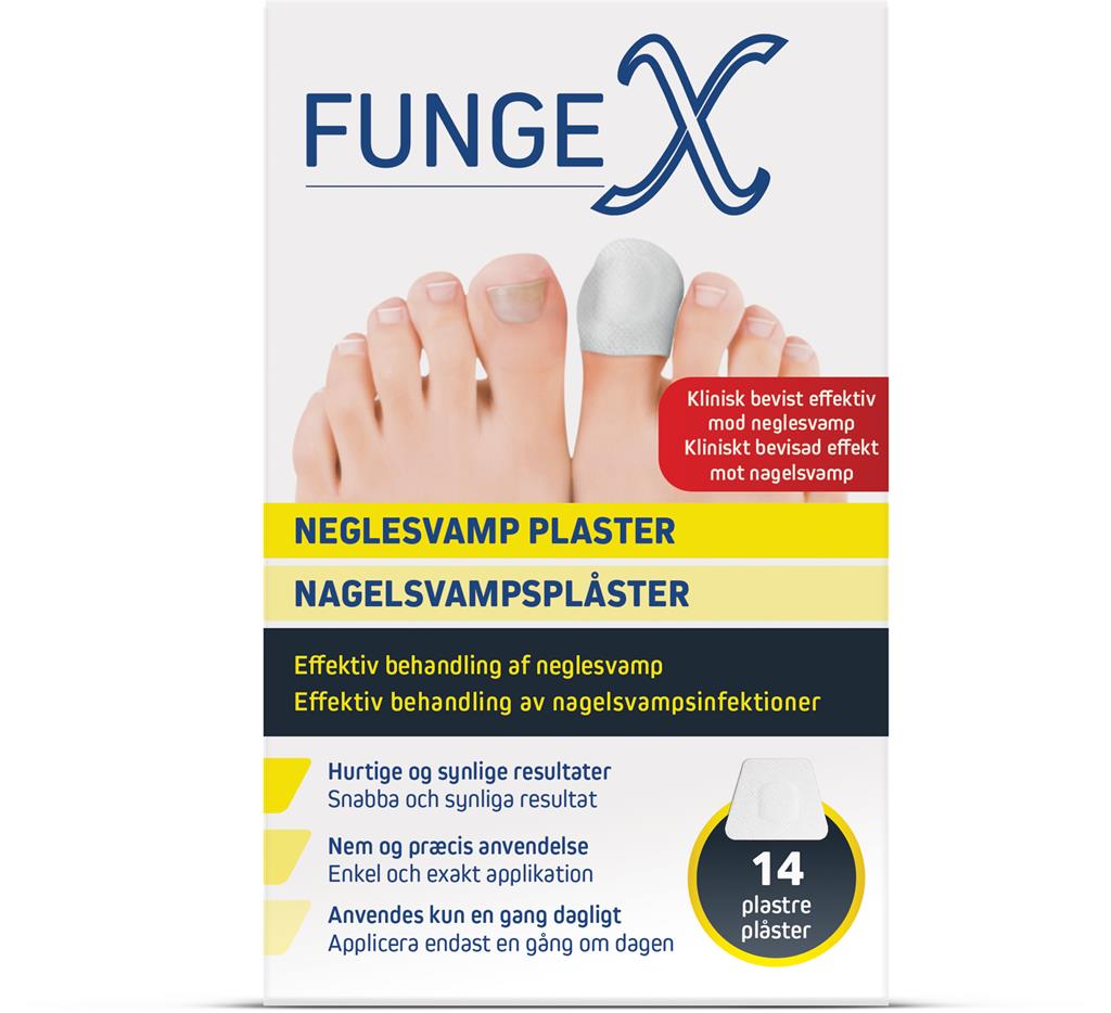 Bild på FungeX Nagelsvampsplåster, 14 st