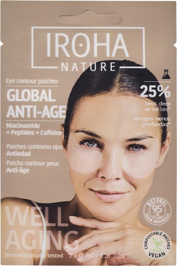 Bild på IROHA Nature Niacinamide Eye Patches, 8 ml