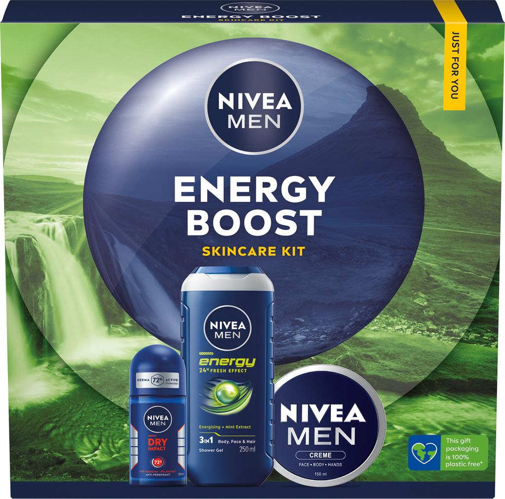 Bild på NIVEA Giftpack Energy Boost, 450 ml