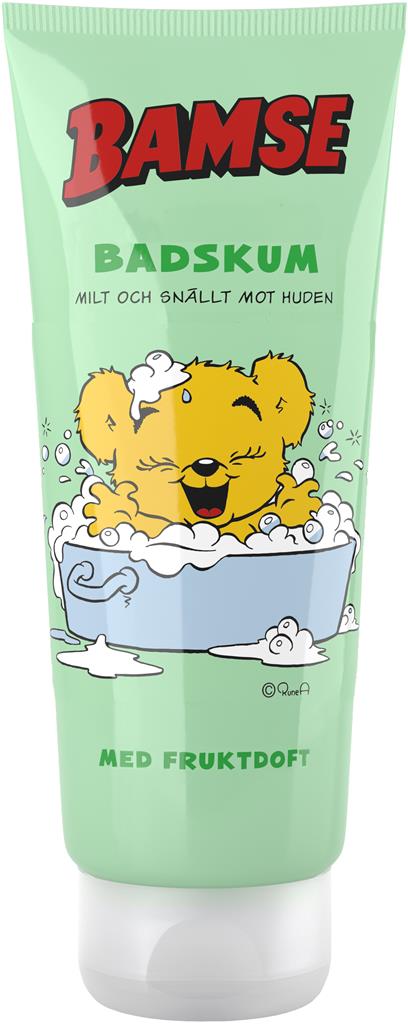 Bild på Bamse Badskum med fruktdoft, 200 ml
