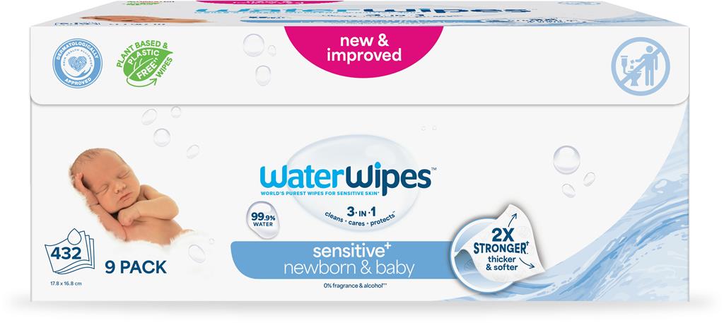 Bild på WaterWipes Baby Wipes L, 432 st