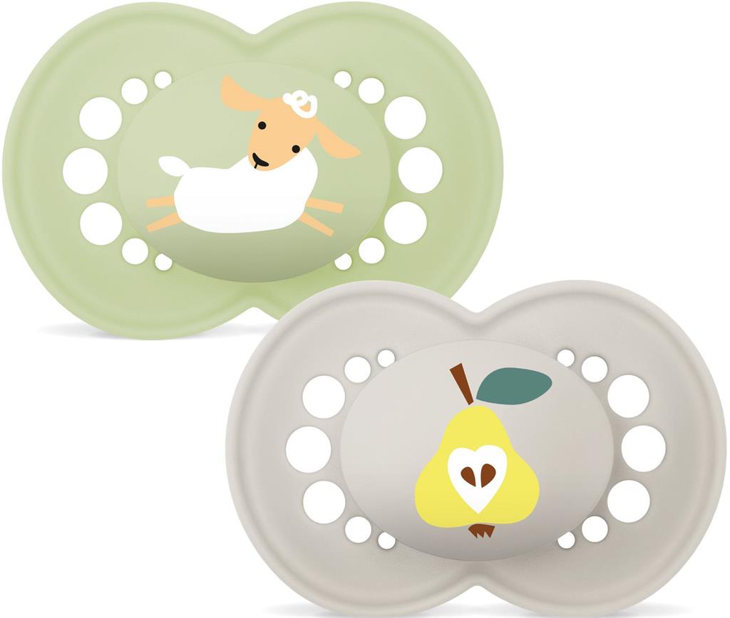 Bild på MAM Original Silk 6-16m Neutral, 2 st