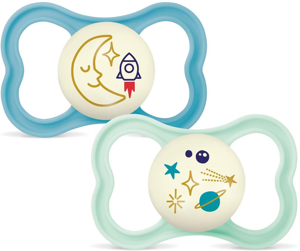 Bild på MAM Air Night Silk 16-36m Blue, 2 st