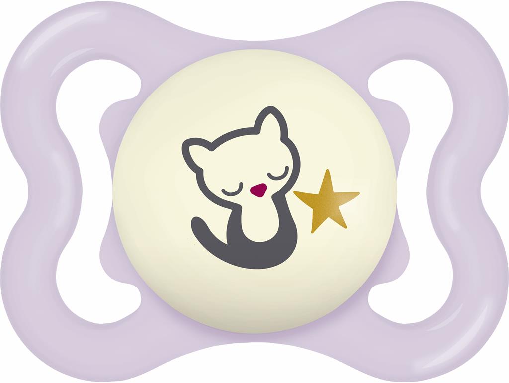 Bild på MAM Supreme Night Silk 0-6m Pink, 1 st