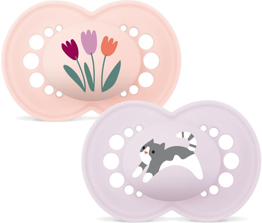 Bild på MAM Original Silk 6-16m Pink, 2 st