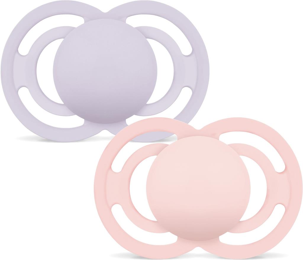 Bild på MAM Perfect Silk 6-16m Pink, 2 st