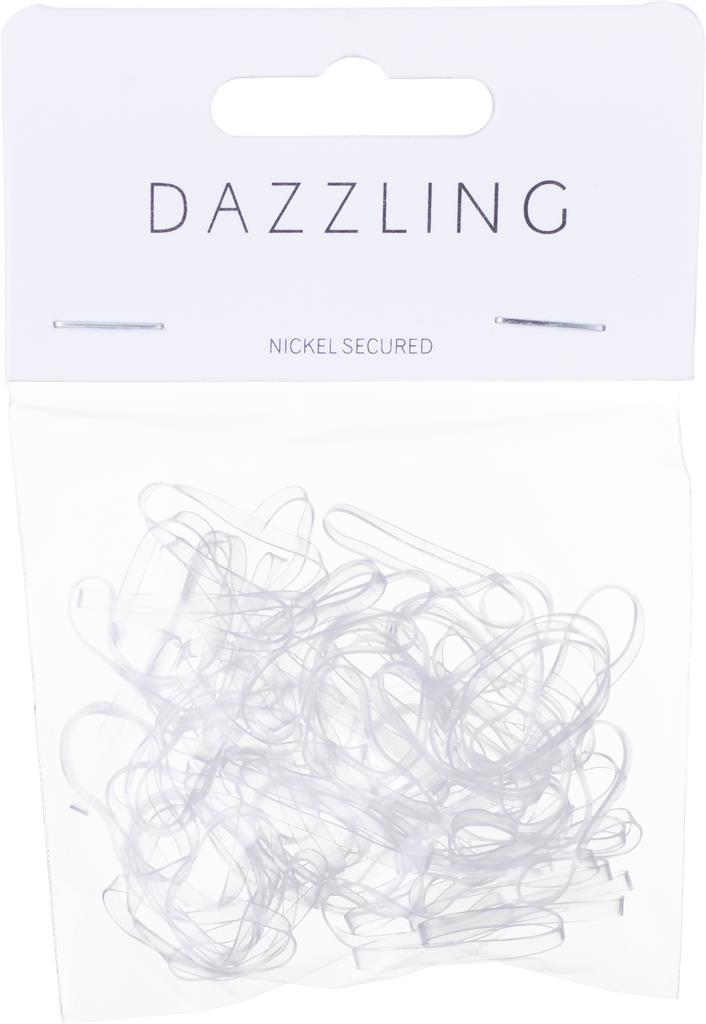 Bild på Dazzling Hårsnoddar Transparenta, 1 st