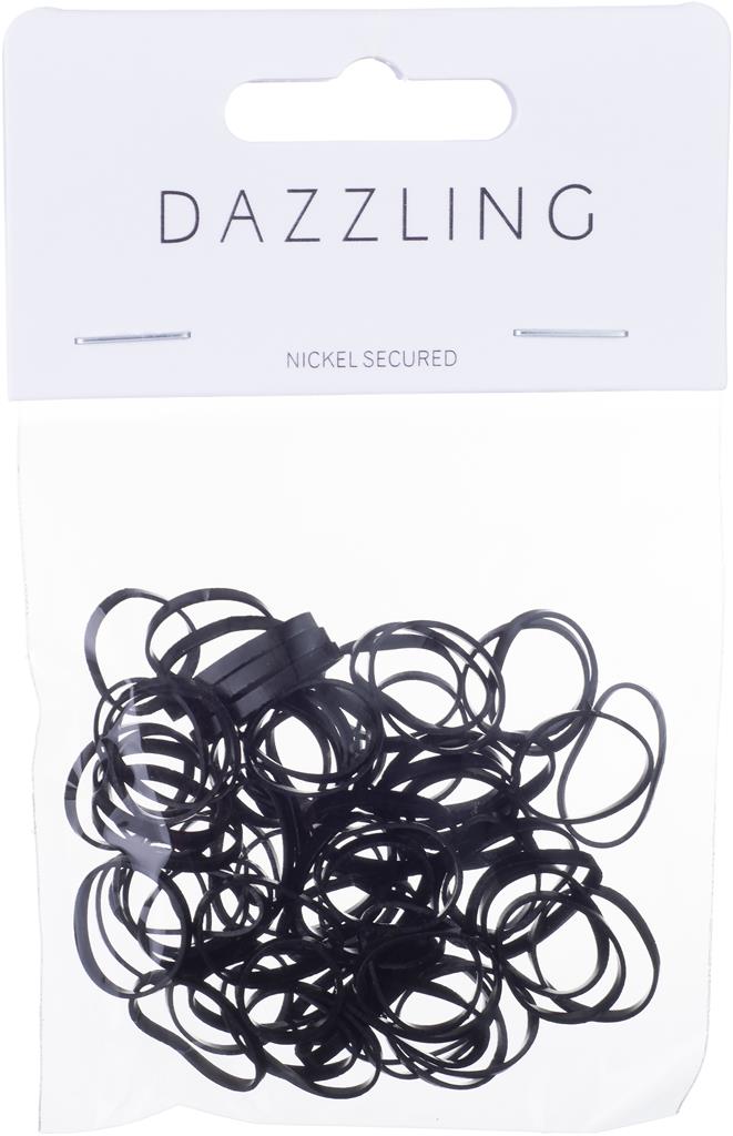 Bild på Dazzling Hårsnoddar Svarta, 1 st