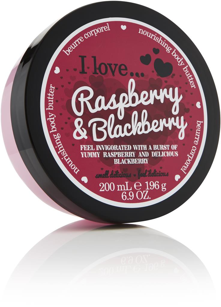 Bild på I Love Original Body Bu Raspbe/Bla, 200 ml