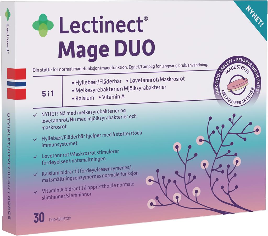 Bild på Lectinect Mage DUO, 30 st