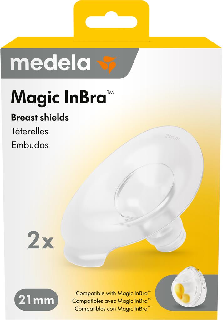 Bild på Medela Magic InBra brösttrattar 21 mm, 2 st