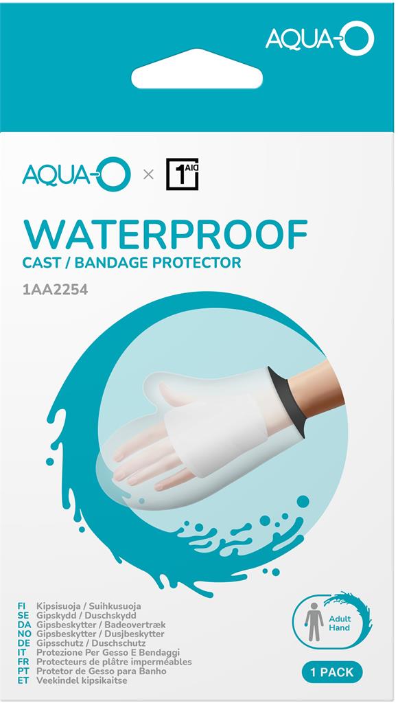 Bild på One-Aid Duschskydd Silikon Vuxen Hand, 1 st