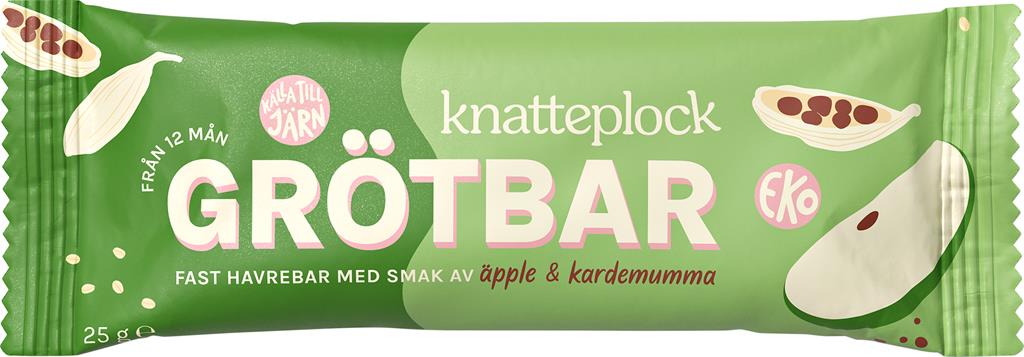 Bild på Knatteplock Grötbar- Äpple/kardemumma, 25 g