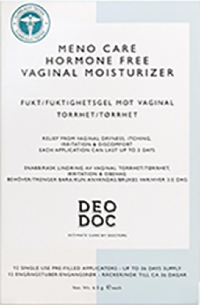Bild på DeoDoc Meno Care Vaginal Moisturizer, 12 st