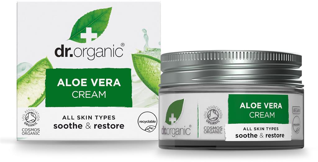Bild på Dr. Organic Aloe Vera Cream, 50 ml