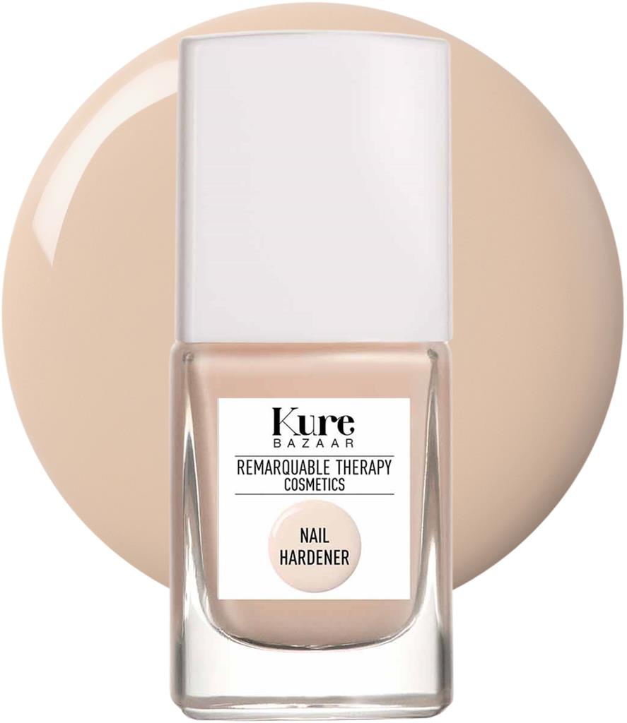 Bild på Kure Bazaar Nail Hardener Beige Nude, 10 ml