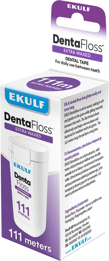 Bild på EKULF DentaFloss EXTRA WAXED, 1 st