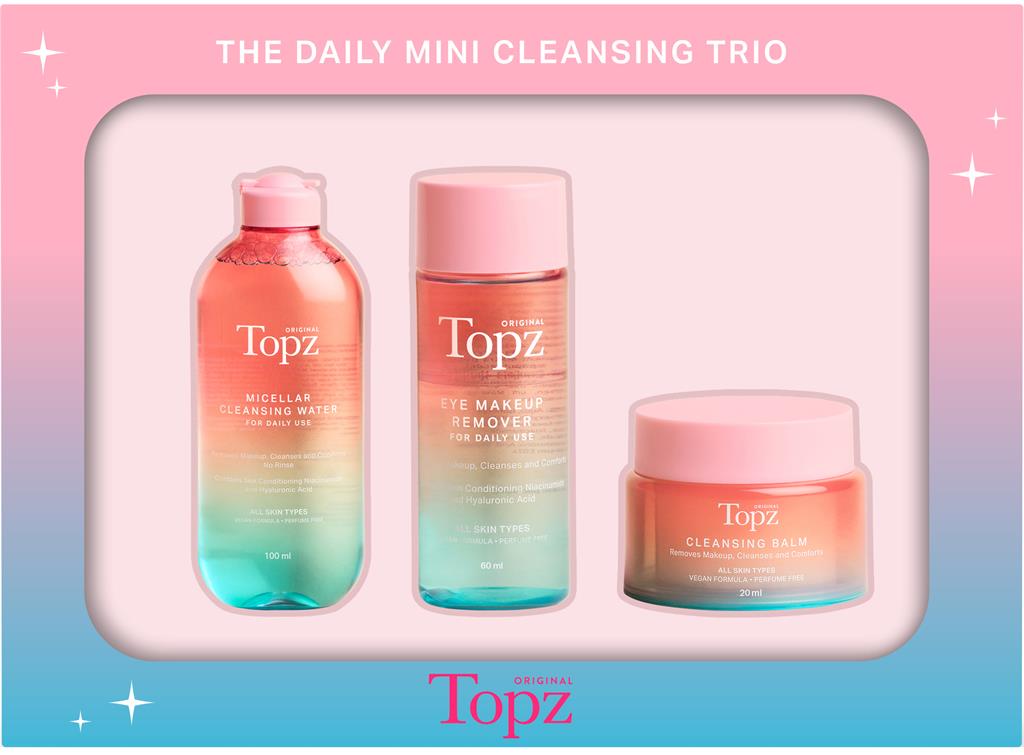 Bild på Topz Daily Skincare Mini Set, 180 ml