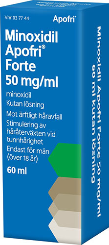 Minoxidil Forte, kutan lösning 50 mg/ml, ml | Apoteket.se