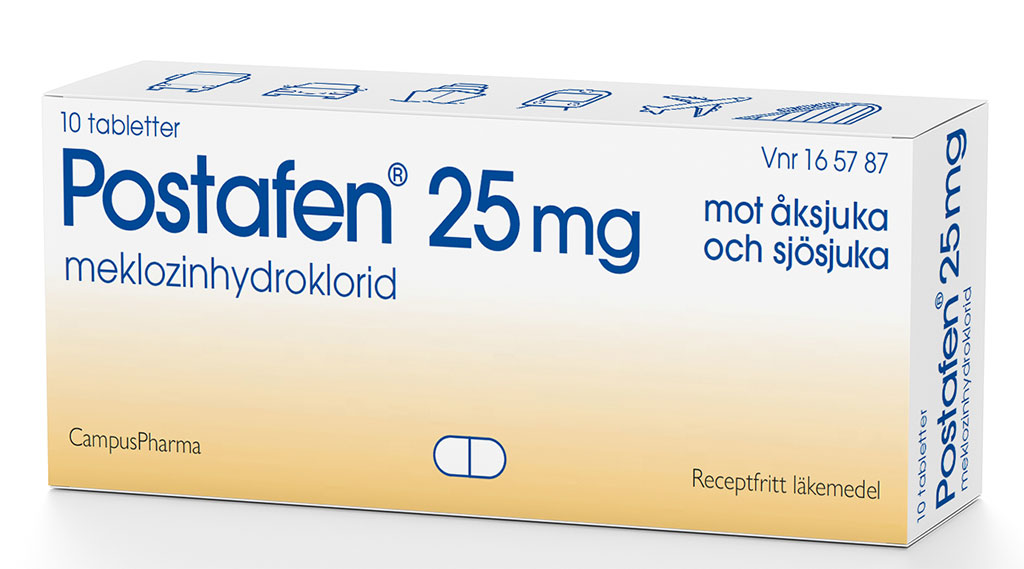 Bild på Postafen, tablett 25 mg, 10 st