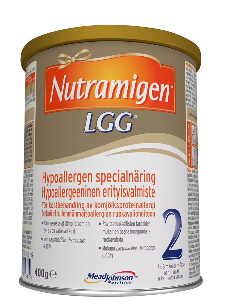 Bild på Nutramigen 2  LGG, pulver, från 6 månader, 400 gram